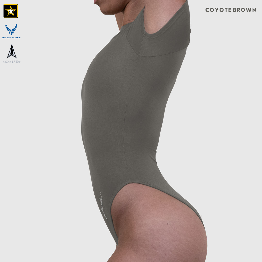Grey Spandex Lycra Muscle Bodysuit 2